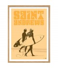Retro Print | Surf Saint Andrews | Australia